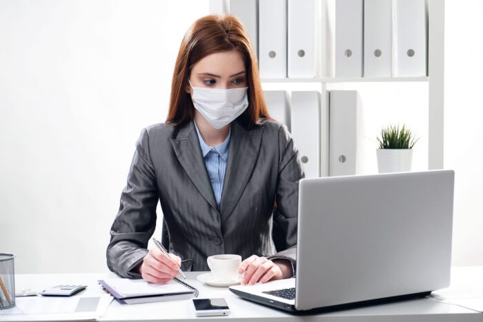 The coronavirus outbreak will bring about many changes in the workplace.