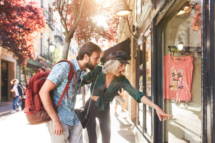 people-street-city Pomona attractions drawing tourists to local shops