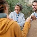 Local Pomona business team volunteering in the community