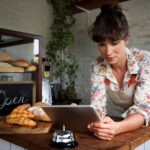 local business marketing connecting online traffic and foot traffic in retail store