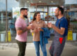 Local business team delivering a strong customer experience