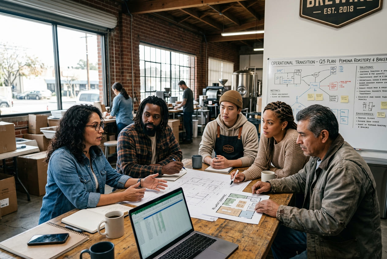 Pomona business team building a resilient business culture